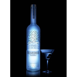 Belvedere 1,75l illuminated bottle