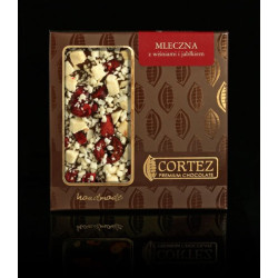 Cortez mleczna z wiśniami i jabłkiem