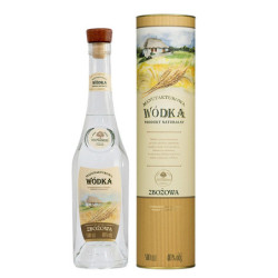 Wódka wytwarzana na bazie spirytusu zbożowego z polskich odmian żyta