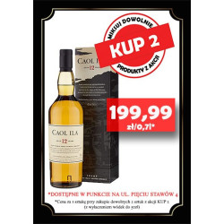Caol Ila 12YO wódka rum alkohole whisky najtaniej