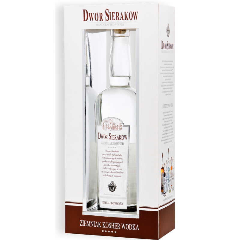 Dwór Sieraków Ziemniak Kosher 0,7l okienko Dwór Sieraków Ziemniak Kosher 0,7l okienko